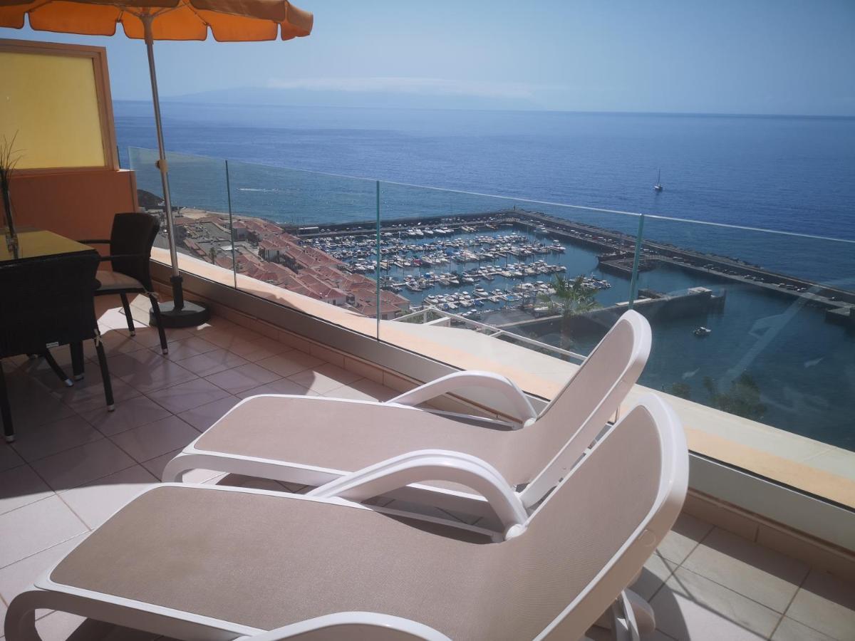 Magnificent Apt. With Sea View, Cliff & Marina Santiago Del Teide Ngoại thất bức ảnh