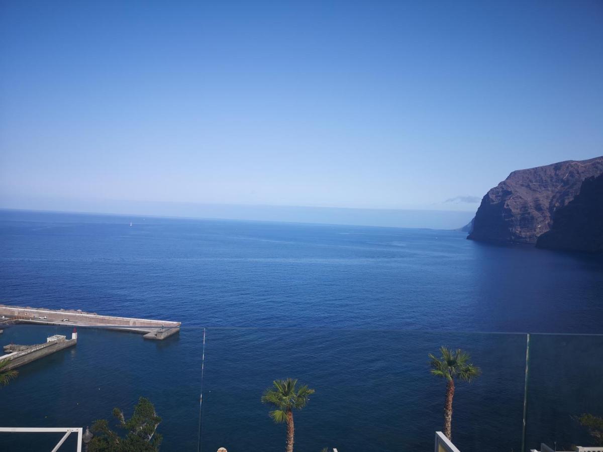 Magnificent Apt. With Sea View, Cliff & Marina Santiago Del Teide Ngoại thất bức ảnh