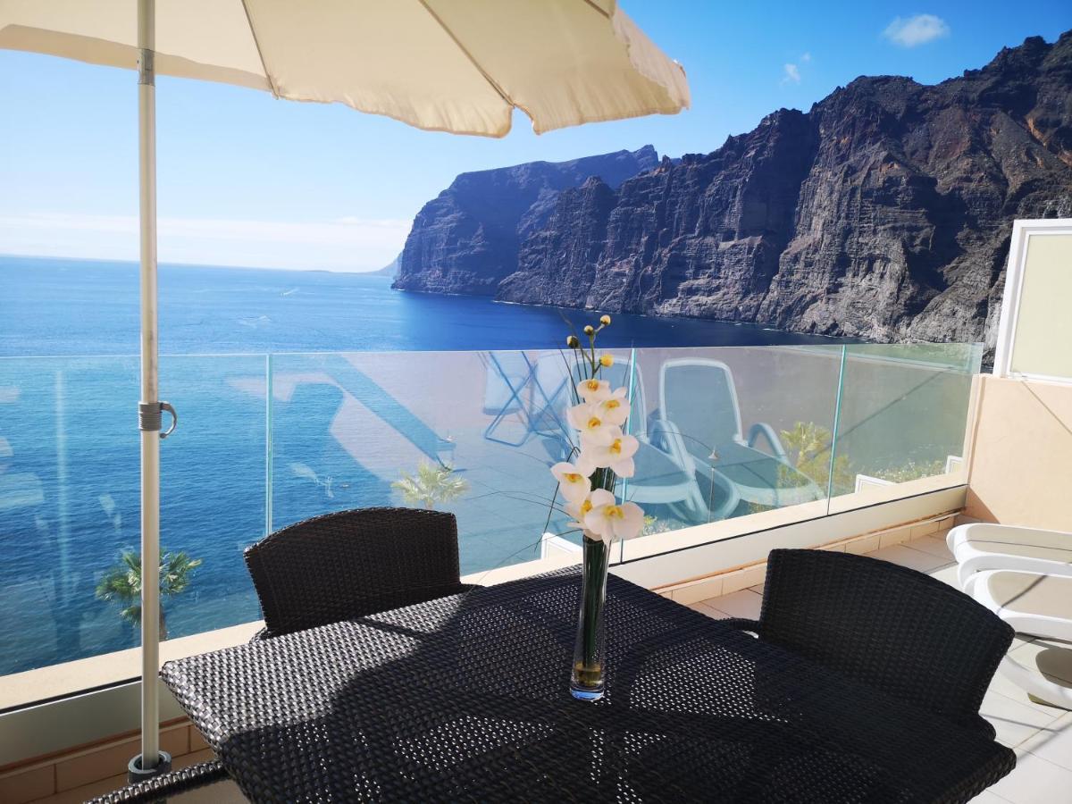 Magnificent Apt. With Sea View, Cliff & Marina Santiago Del Teide Ngoại thất bức ảnh
