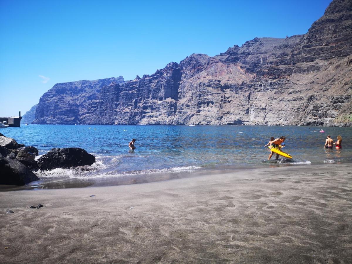 Magnificent Apt. With Sea View, Cliff & Marina Santiago Del Teide Ngoại thất bức ảnh