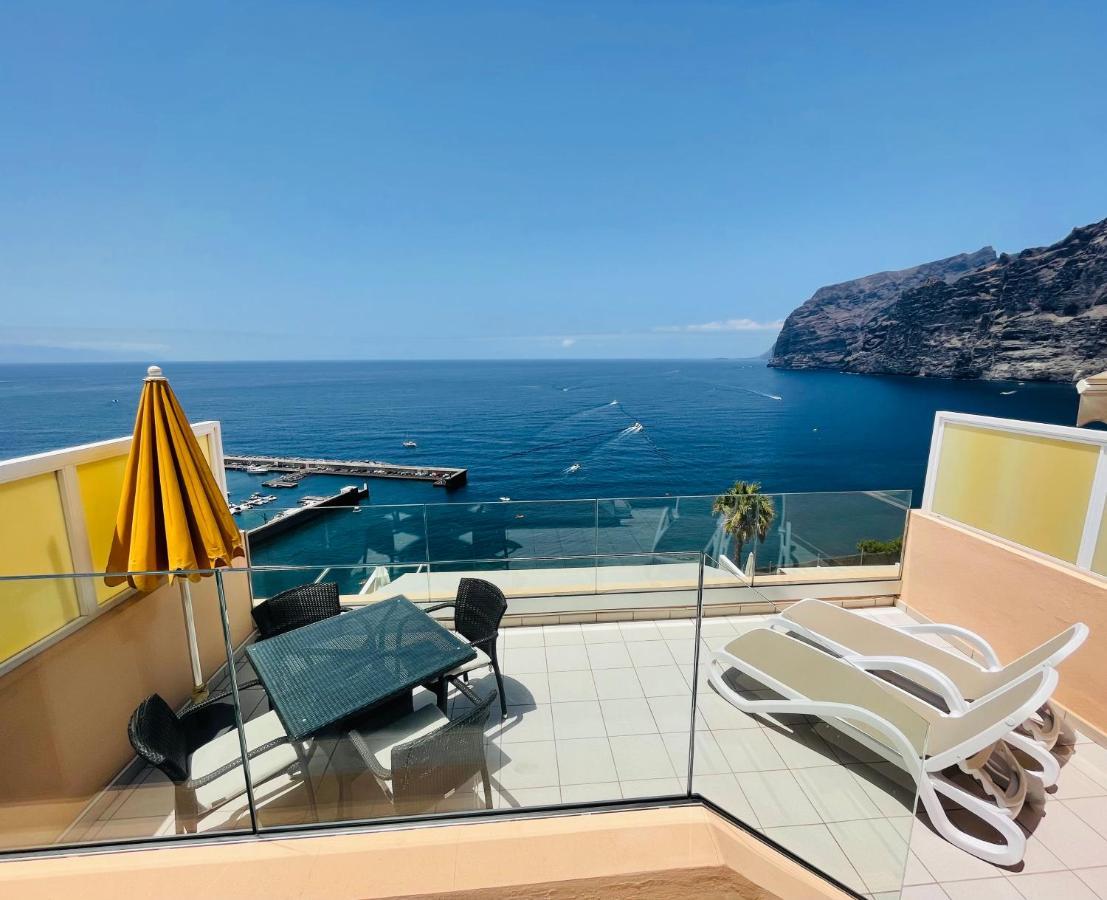 Magnificent Apt. With Sea View, Cliff & Marina Santiago Del Teide Ngoại thất bức ảnh