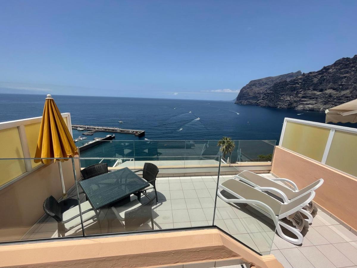 Magnificent Apt. With Sea View, Cliff & Marina Santiago Del Teide Ngoại thất bức ảnh